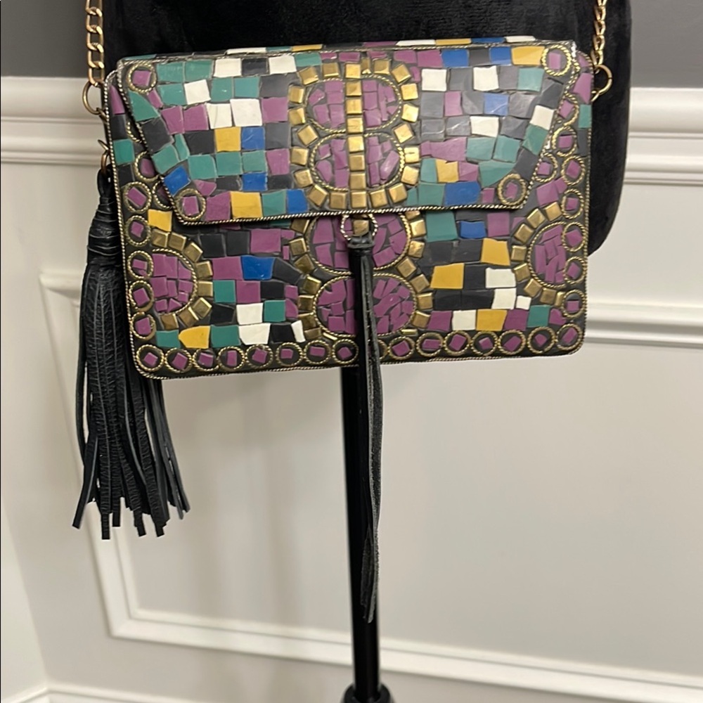 Sam Edelman Crossbody with Mosaic Design